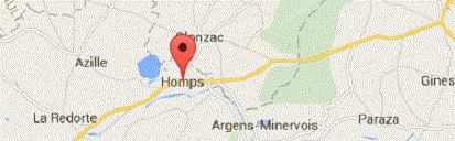 Map showing Homps