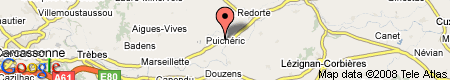 Map showing Puicheric